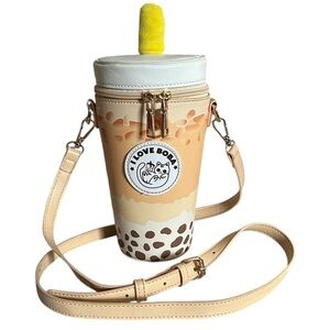 Boba Milk Tea Crossbody Handbag by Beewaltz